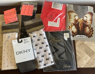 Vintage New In Package Nylons & Knee Highs - 44