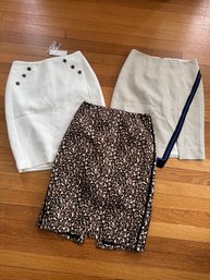 White House/Black Market 3  Skirts Pre-owned One With Tags