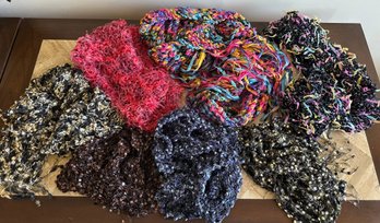 7 Handcrafted Fashion Scarves Of Various Lengths - 47