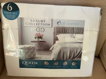 New 1500 Thread Count Luxury Collection 6 Piece Queen Sheet Set - K23