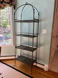 Tall Wall Unit With Tile Shelves  - K40