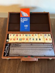 1970s Playing Rummy The Way Game In Case - 82