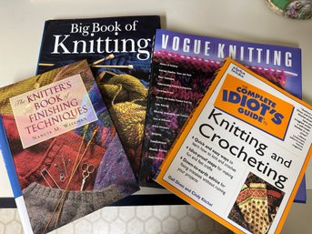 4 Knitting Books - B3