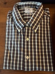 Brooks Brothers Large Mens Cotton Sport Shirt W/tags