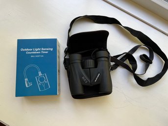Waterproof Binoculars And Outdoor Light Sensor - K51