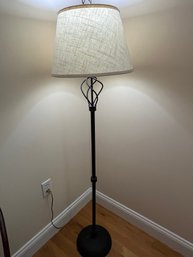 Black Metal Floor Lamp  -E6