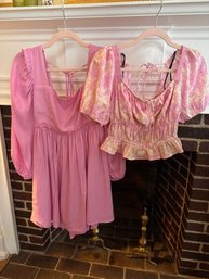Forever 21 .. Pink Fun Tops Size Small