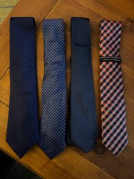 Massimo Dutti . Charvet .Barneys New York . Tommy Hilfiger Silk Mens Ties