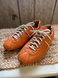 PRADA Leather Driving Car Shoes Size 37 . Worn Only A Couple Of Times Nice Condition