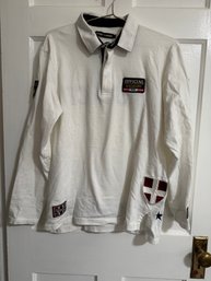 Maison Tournier Mens Rugby Polo Size Large .. Great Condition