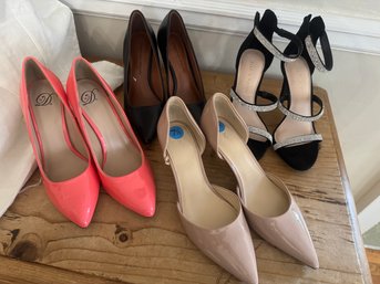 Fancy Shoe Lot Sizes 7/7.5/8. Great Condition!!