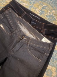 Diesel Industry Sz 27 Banana Republic Sz 28P Jeans