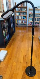 Black Goose Neck Utility Lamp - Lv45