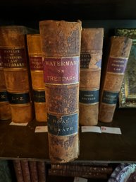 Waterman On Trespass Real Estate By Thomas W Waterman - F14