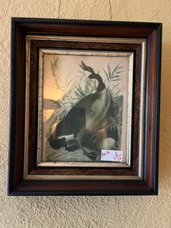 Heavy Walnut Victorian Framed Print - LR15