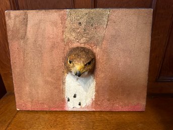 Handcrafted 3 Dimensional Ferruginous Hawk Wall Art - F32