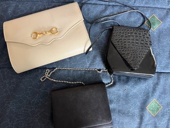 Three Cute Dressy Handbags -bd18