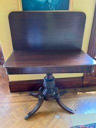 Antique Console Card Table -LRZ2