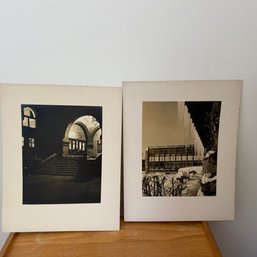 2 Vintage Donald Stuart Berman Photo Archive Prints - O23