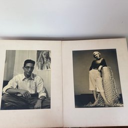 2 Vintage Donald Stuart Berman Portrait Photo Archive Prints - O29