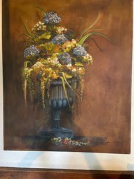 Kent Kobert Signed Painting On Canvas - K5