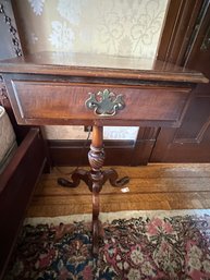 Kindel Mahogany Concierge Stand Side Table -bd2-5