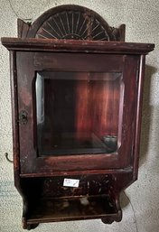 Vintage Wall Hanging Vanity With Towel Bar - UPBATH2