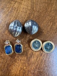 3 Pairs Of Ear Clips - C2