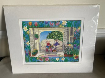 Whimsical Signed Print