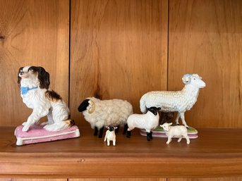 Small Figural Animals Lot Of 6 Items - Lv27