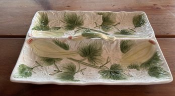 Vintage Tiffany & Co Divided Asparagus / Celery Dish - 107