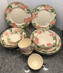 Franciscan Desert Rose Collection Of 16 - DR74