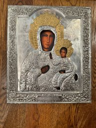 Our Lady Of Czstochowa Marked Matka Boza Czestochowska - LR59