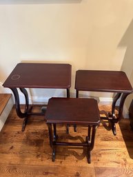 Set Of 3 Bombay Company Tables - LR64