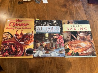 Three Cookbooks For Baking - K16