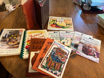 13 Assorted Cookbooks And Booklets Includes Pickles And Relishes  - K17