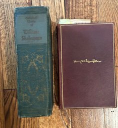 Collected Works Of William Shakespeare And The Complete Poetical Works Of Henry W Longfellow - O16