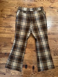 Vintage Renaissance By Harvey Flax Wool Pants - O31