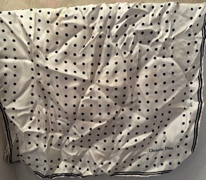 Vintage Christian Dior Silk Scarf - Fb16