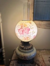 Antique Gone With The Wind Lamp - FF2