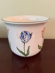 Tiffany And Co. Flower Pot In Tulip Pattern - H20