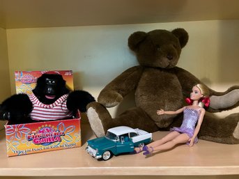 Vintage Gortons Bear, Macarena Bear In Box, Chevy, Barbie -Bd43