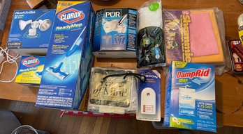 New Cleaning Supplies,  Motion Activated Light, Shammie Rags