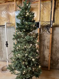 Working 6.5 Foot Faux Christmas Tree -  Bt20