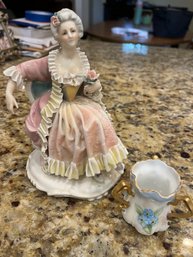 Porcelain Figurine Intact And Marked - Island