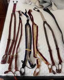 Mens Suspenders And A Belt