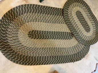 Two Oval Braided Rugs - G10
