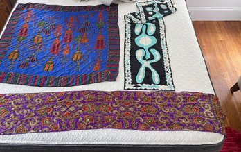 3 Silk Scarves - Echo And Fluilio