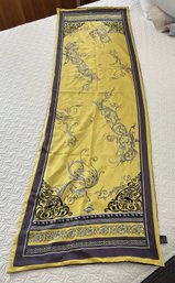Versace Silk Long Scarf