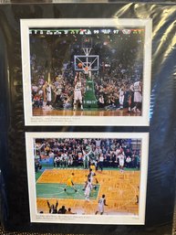 2 Mounted Photos: Pierce 20k Pts 11/3/10 & Allen 3pt Record 21011 #411600 - D33